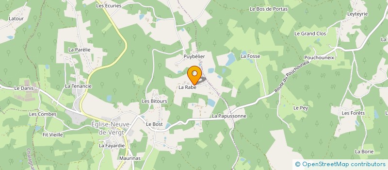 localisation de l'entreprise EARL DE MAISONNEUVE à SAINT-MAYME-DE-PEREYROL