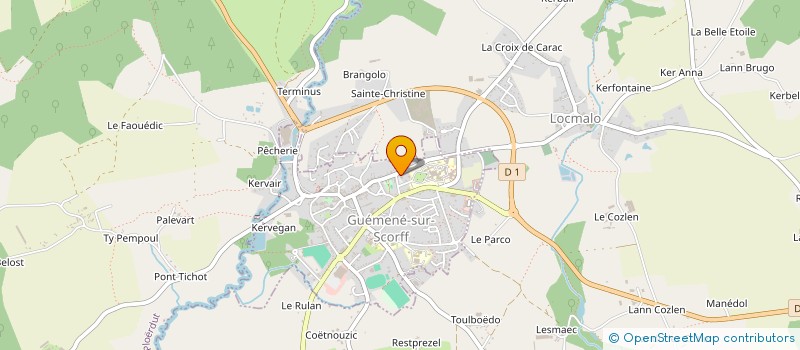localisation de l'entreprise EARL DE MALACHAPPE à LIGNOL