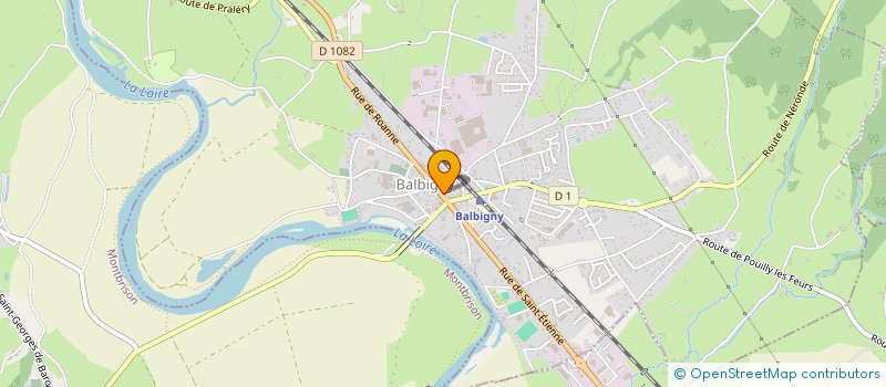 localisation de l'entreprise EARL DE MARIGNY à BALBIGNY