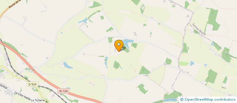 localisation de l'entreprise EARL DE MARJUIL  MARSAN