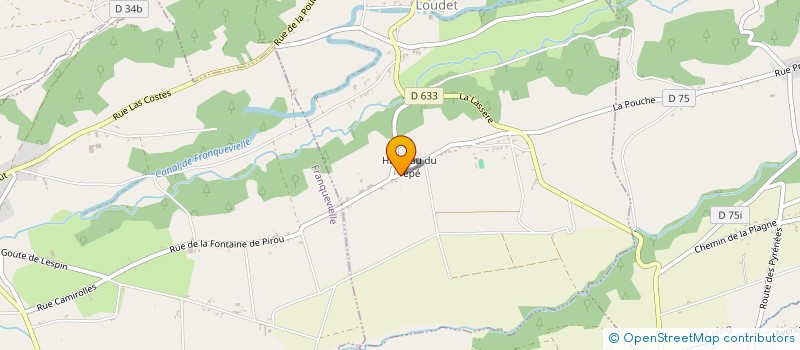 localisation de l'entreprise EARL DE MARNY  LOUDET