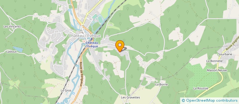 localisation de l'entreprise EARL DE MASSET  SAINT-FRONT-D'ALEMPS