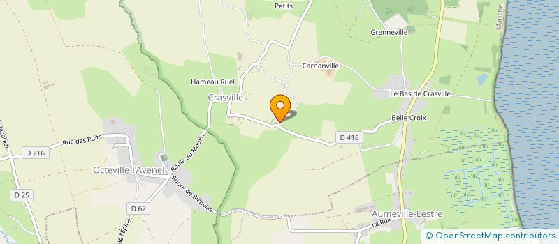 localisation de l'entreprise EARL DE MAUBRAY  CRASVILLE