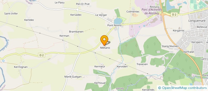 localisation de l'entreprise EARL DE MELIANIC  PLOUAY