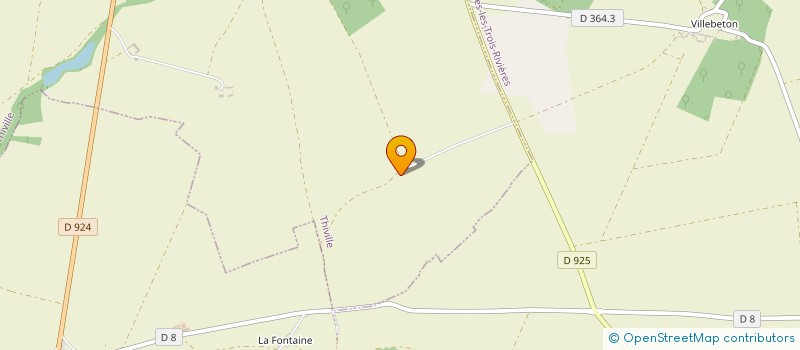 localisation de l'entreprise EARL DE MERAINVILLE à THIVILLE