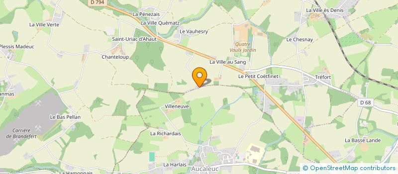 localisation de l'entreprise EARL DE MIRBEAU à BOURSEUL