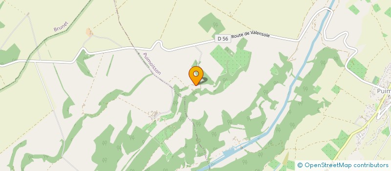 localisation de l'entreprise EARL DE MOLANS  SAINT-JURS