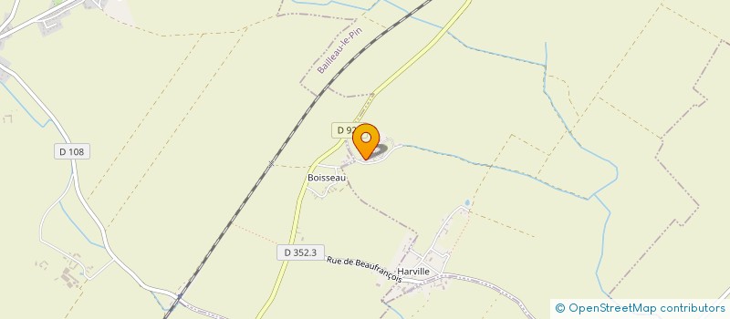 localisation de l'entreprise EARL DE MONTANCON à BAILLEAU-LE-PIN