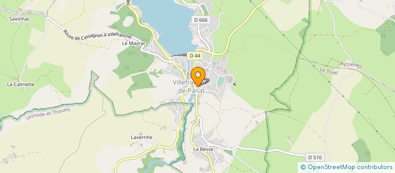 localisation de l'entreprise EARL DE MONTARNAL  LESTRADE-ET-THOUELS