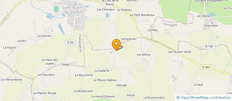 localisation de l'entreprise EARL DE MONTVERLAND à PIRE-CHANCE