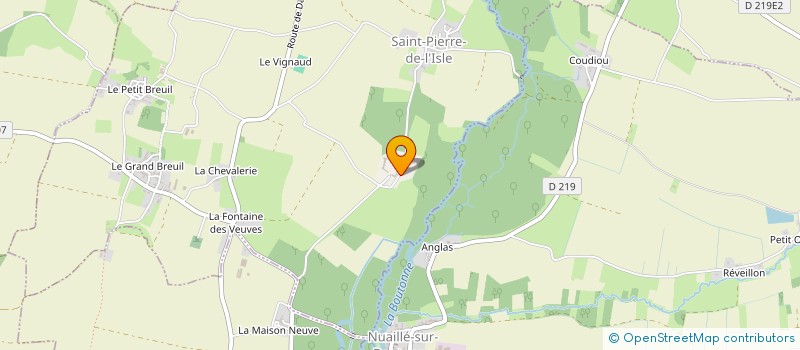 localisation de l'entreprise EARL DE MORNAY  SAINT-PIERRE-DE-L'ISLE