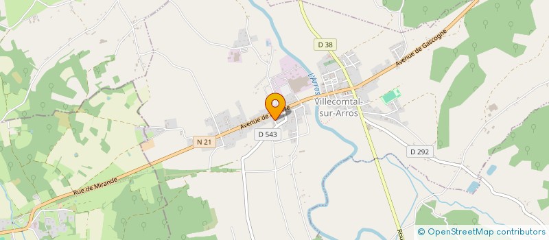 localisation de l'entreprise EARL DE NABILIS  MALABAT