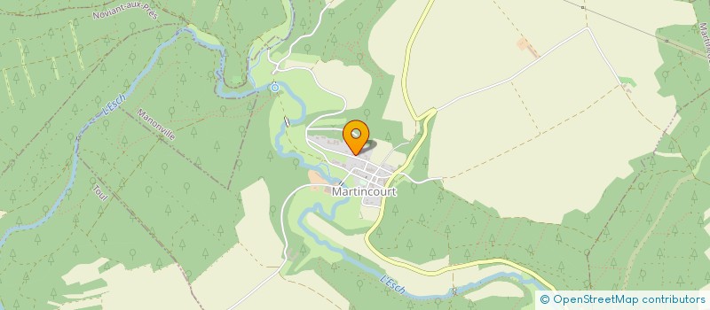 localisation de l'entreprise EARL DE NANZEVILLE  MARTINCOURT