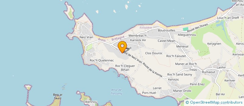 localisation de l'entreprise EARL DE NEIS VRAN à KERLOUAN