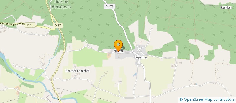 localisation de l'entreprise EARL DE NIZELEC à GRAND-CHAMP