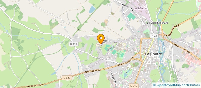 localisation de l'entreprise EARL DE NOHANT à NOHANT-VIC