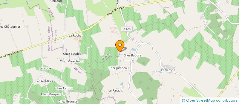 localisation de l'entreprise EARL DE NOYER à GUIMPS
