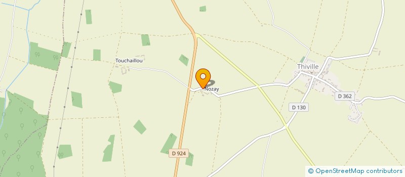 localisation de l'entreprise EARL DE NOZAY à THIVILLE