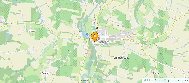 localisation de l'entreprise EARL DE OUARDERE  FOURCES