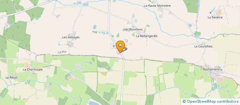 localisation de l'entreprise EARL DE PADISAY à VALLONS-DE-L'ERDRE