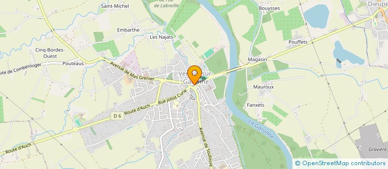 localisation de l'entreprise EARL DE PAGA à BOUILLAC