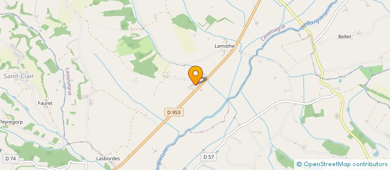 localisation de l'entreprise EARL DE PAILLAS  CASTELSAGRAT