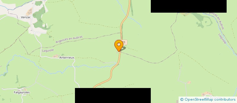 localisation de l'entreprise EARL DE PAPEYRE  LAGUIOLE