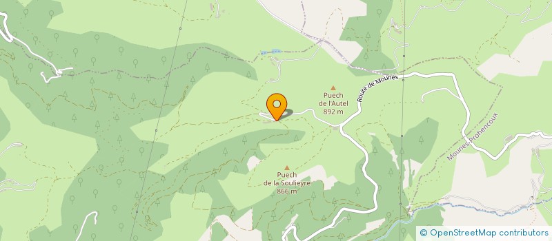 localisation de l'entreprise EARL DE PEILLAGUET  MURASSON