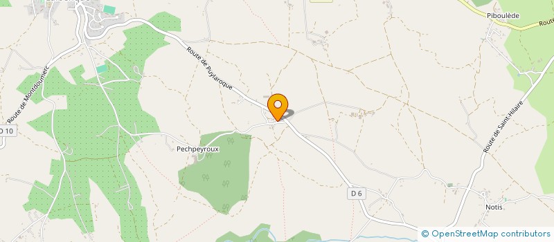 localisation de l'entreprise EARL DE PELISSIE à LALBENQUE