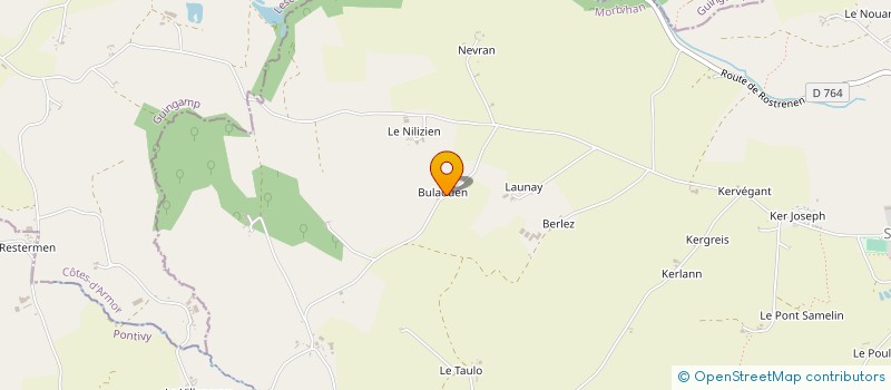 localisation de l'entreprise EARL DE PENHOUEDO à CLEGUEREC