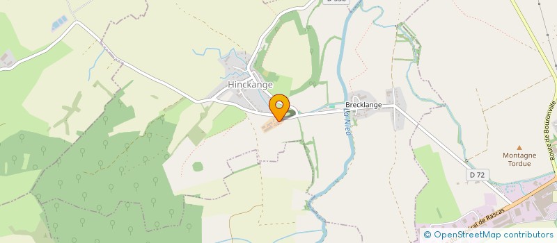 localisation de l'entreprise EARL DE PETRANGE  HINCKANGE