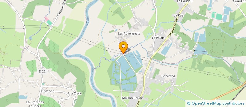localisation de l'entreprise EARL DE PLAISANCE à SABLONS