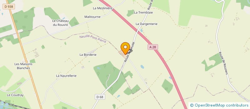 localisation de l'entreprise EARL DE PLATE  NEUVY-LE-ROI