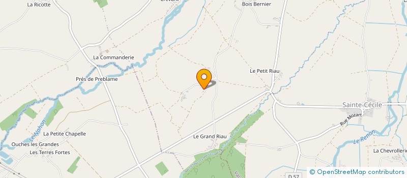 localisation de l'entreprise EARL DE POMME à VAL-FOUZON