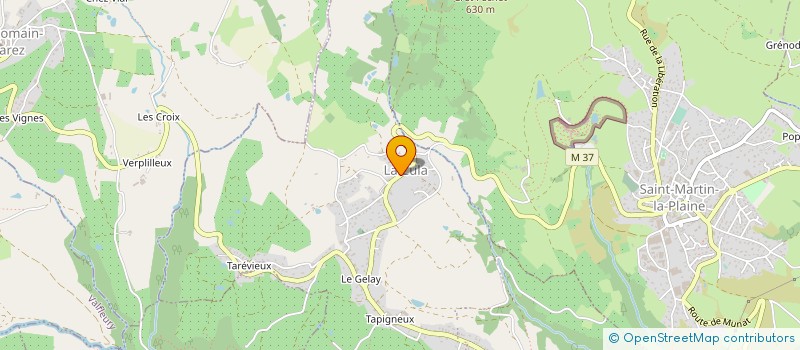 localisation de l'entreprise EARL DE PRAGELINE  GENILAC