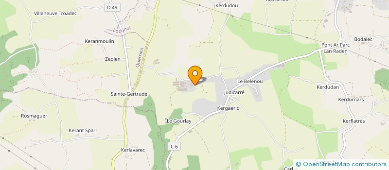 localisation de l'entreprise EARL DE PRATENOU à LOCUNOLE