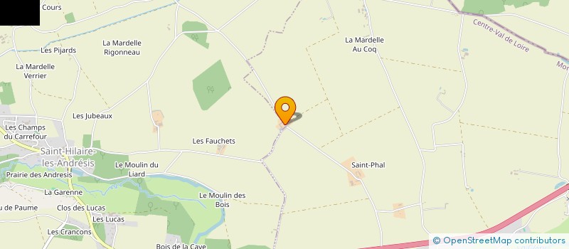 localisation de l'entreprise EARL DE PREAU à SAINT-HILAIRE-LES-ANDRESIS
