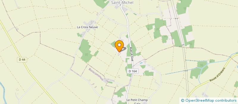 localisation de l'entreprise EARL DE PROVERVILLE à SAINT-MICHEL