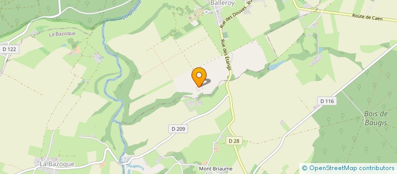 localisation de l'entreprise EARL DE QUERY à BALLEROY-SUR-DROME