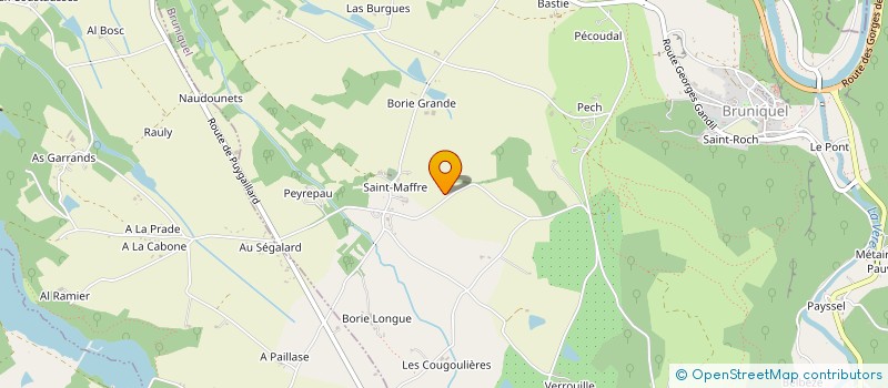 localisation de l'entreprise EARL DE QUETIN à BIOULE
