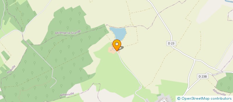 localisation de l'entreprise EARL DE RANZEY  ATHIENVILLE