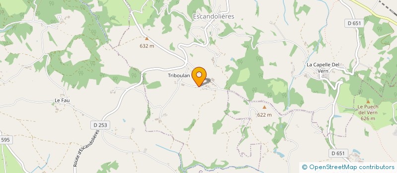 localisation de l'entreprise EARL DE REGARDET à RIGNAC