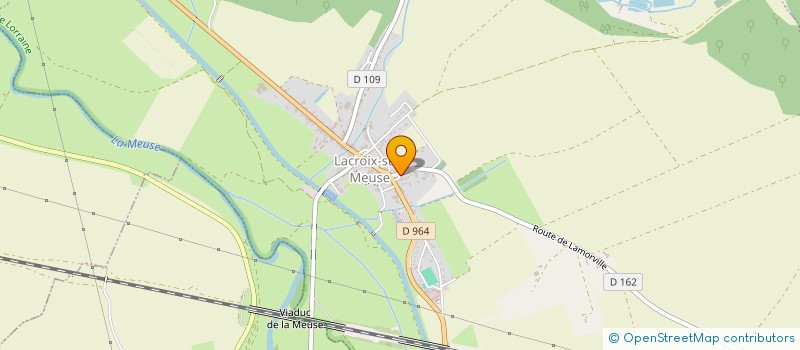 localisation de l'entreprise EARL DE RENONCHAMPS à LACROIX-SUR-MEUSE