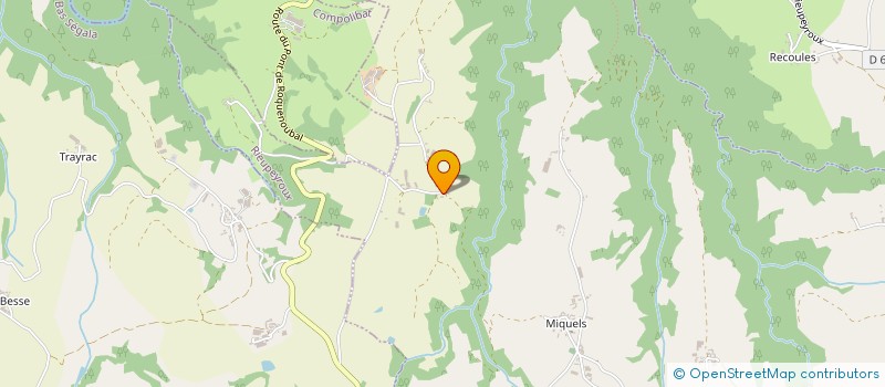 localisation de l'entreprise EARL DE RETAULY  RIEUPEYROUX