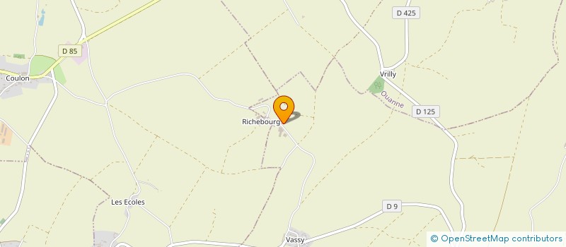 localisation de l'entreprise EARL DE RICHEBOURG  SEMENTRON