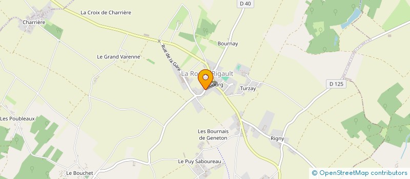 localisation de l'entreprise EARL DE ROCHEFOLLE à BASSES