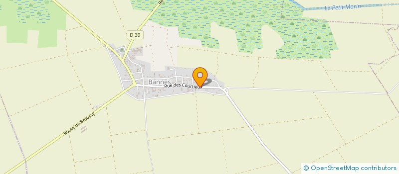 localisation de l'entreprise EARL DE ROUGEMONT à BANNES