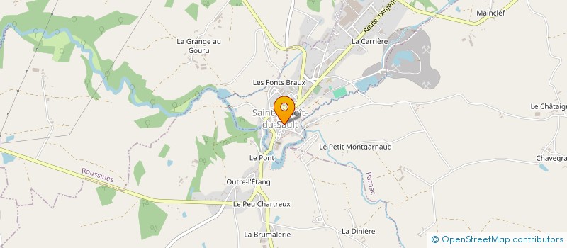localisation de l'entreprise EARL DE SAINT ANDRE à VIGOUX