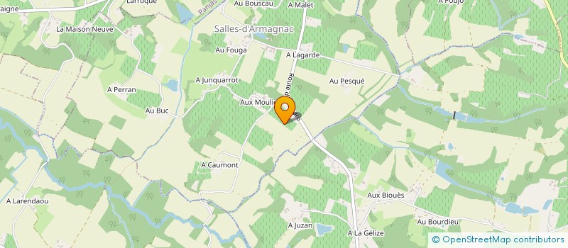 localisation de l'entreprise EARL DE SAINT CHRISTAUD à SAINTE-CHRISTIE-D ARMAGNAC