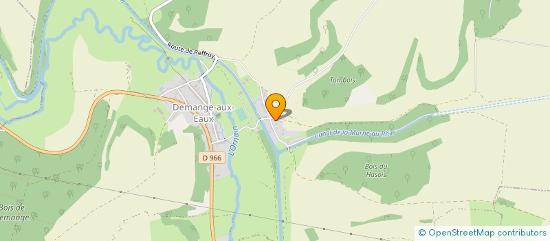localisation de l'entreprise EARL DE SAINT FIRMIN à DEMANGE-BAUDIGNECOURT